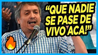 🔥 PICANTE DISCURSO DE MÁXIMO KIRCHNER tras el anuncio de Alberto en Ferro [upl. by Lenoyl]