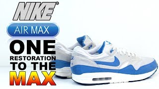 Nike Air Max 1 Royal Restoration to the Max [upl. by Jak]