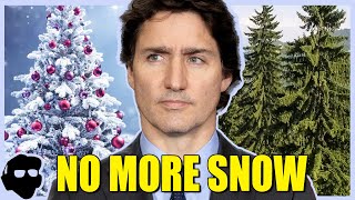 Trudeau Says NO MORE WHITE CHRISTMAS In Canada wo Carbon Tax [upl. by Wakeen]