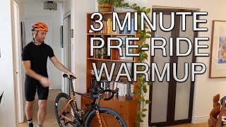 Cycling Warmup For Knee Pain And More In 3 Minutes  PreBike Dynamic WarmUp  Dr Alex Ritza [upl. by Vallonia]