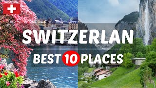 Amazing Places To Visit in Switzerland  Best Places to Visit in Switzerland  Travel Video [upl. by Namyac]