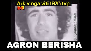 Agron Berisha  Arkiv 1976 nga TVP [upl. by Yennaiv]