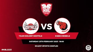 NBL1 Team Solent Kestrels vs Essex Rebels  250223 [upl. by Verena]