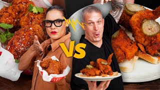 FRIED CHICKEN SHOWDOWN…Nashville vs Asia  Marions Kitchen ft Andycooks [upl. by Novah]