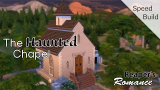 The Haunted Wedding Chapel  Sims 4 Speed Build [upl. by Timmi595]