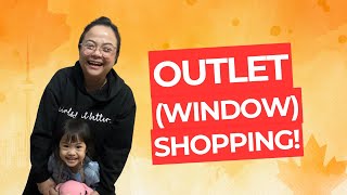 Outlet shopping in Windsor Ontario  Buhay Canada [upl. by Dira]