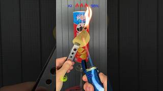 Pringles Chips 🆚 4 Powerful Lighters 🔥 [upl. by Annairol]