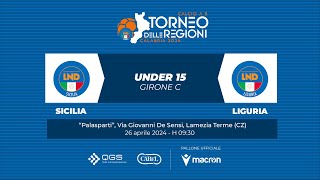 TDR Calcio a 5  SiciliaLiguria Giovanissimi [upl. by Galloway]