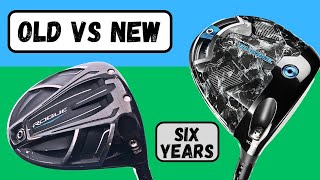 Callaway AI Smoke Max 2024 vs Callaway Rogue 2018 [upl. by Cunningham]