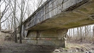 Abandoned Interurban Bridge Found In The Woods Near New Castle Indiana [upl. by Donna901]