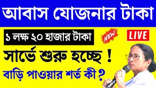 bangla awas yojana new update  bangla awas yojana 2024 list west bengal  bangla awas yojana khabar [upl. by Llennahs397]