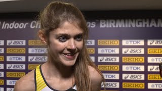 WIC 2018 Birmingham  Konstanze Klosterhalfen GER 3000 Metres Women [upl. by Enerod]