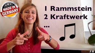 LEARN GERMAN WITH ♫ MUSIC ♫  5 German Artists you MUST know Part 2 [upl. by Ahkihs]