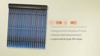 Viessmann Solaranlagen mit Vitosol 200T Vakuumröhrenkollektoren auf wwwunidomoeu [upl. by Acirrej613]