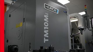 This Hurco TM10Mi has Varlowe Industrial Services meeting quick lead times for customers [upl. by Amikat]