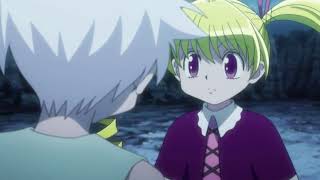 Bisky hits Killua eng dub [upl. by Uhthna]