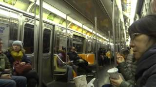 NYC Subway Special OnBoard R68  2604 On The D From BroadwayLafayette To 59th Sts VIA 8th Ave [upl. by Aklog]