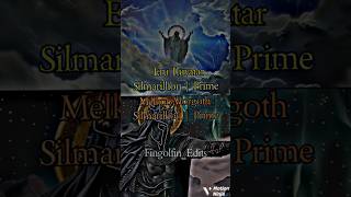 Eru Iluvatar  Silmarillion  VS Morgoth  Silmarillion  lordoftherings vs silmarillion [upl. by Davenport]