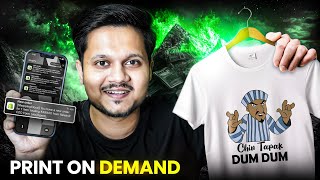 I Tried Print On Demand Challenge For 12 Hours Shocking Results 🔥 [upl. by Mitch]