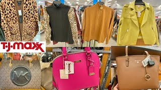 TJ MAXX DESIGNER HANDBAG amp NEW FALL CLOTHING [upl. by Haff]