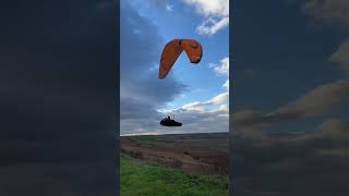 Windy takeoff paragliding paraglider flowparagliders [upl. by Suolekcin]