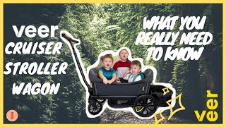 VEER CRUISER STROLLER WAGON  FULL REVIEW OF ALL ACCESSORIES amp PRICES [upl. by Issor362]