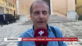 21 OTTOBRE 2024  BRINDISI  MORTO ROSARIO JURLARO GRANDE STUDIOSO E STORICO LOCALE [upl. by Immanuel]