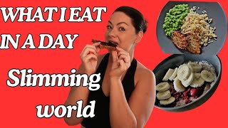 SLIMMING WORLD WHAT I EAT IN A DAY TO LOSE WEIGHT [upl. by Llebana]