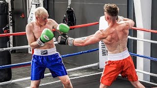 BOXING MATCH Joe Weller Vs Malfoy [upl. by Ralfston277]