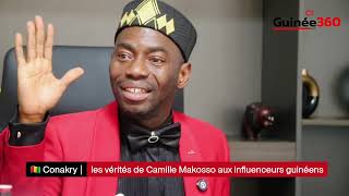 🇬🇳 Conakry  les vérités de Camille Makosso aux influenceurs guinéens [upl. by Lleret407]