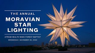 2022 Moravian Star Lighting [upl. by Amliw]