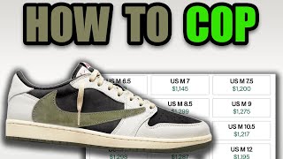 How To Get The TRAVIS SCOTT Jordan 1 Low Olive For RETAIL [upl. by Riegel170]