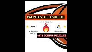 PALPITES DE NBA 01112024 basketballcommunity basketballgoals basketballhighlights [upl. by Pinkham]