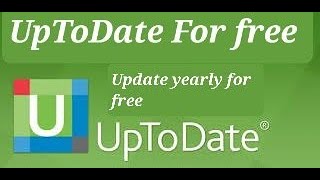 How To get UpToDate 2024 for free from application to final Login a step by step guide [upl. by Hadsall]