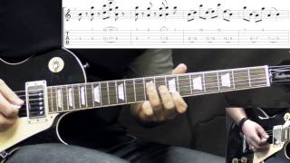 Black Sabbath  Fairies Wear Boots  Metal Rhythm Guitar Lesson wTabs [upl. by Morgun]