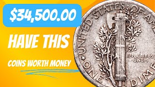 HOW MUCH IS A SILVER DIME WORTH 1936 MERCURY DIME VALUE COINS WORTH MONEY [upl. by Kirwin]