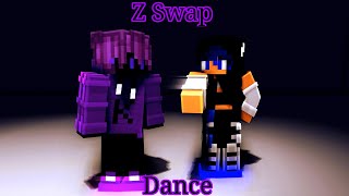 Z Swap Dance Minecraft animation MineImator Part 2 [upl. by Kenzie]