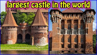 The largest castle in the world Main aspects of Malbork Castle in poland time travel [upl. by Ikik]