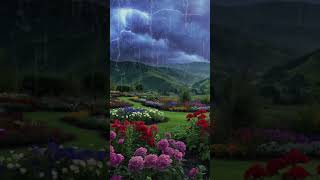 heavy rain and thunder sounds for sleeping rainsounds rainsoundsforsleeping shorts [upl. by Htehpaj851]