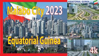 Malabo City  Equatorial Guinea 4K By Drone 2023 [upl. by Latonia101]