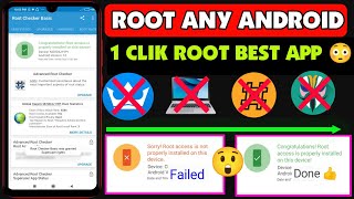 One Clik Root Any Android Phone Best Rooting Apps 2023Without Pc Kingroot Magisk App Github 4 To 11 [upl. by Yim]