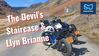 The Devils Staircase amp Llyn Brianne Wales Motorcycle Tour 🏴󠁧󠁢󠁷󠁬󠁳󠁿 [upl. by Dnumyar]