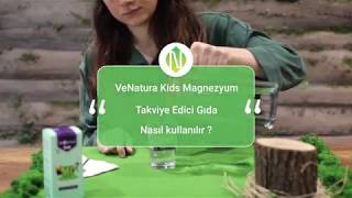 VeNatura Kids Magnezyum Takviye Edici Gıda Nasıl Kullanılır [upl. by Ahsemik388]