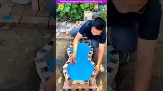 Amazing fish pool making 😍 viral Gadgets Smart Appliances Kitchen Utensils Home Inventions [upl. by Barnaba803]