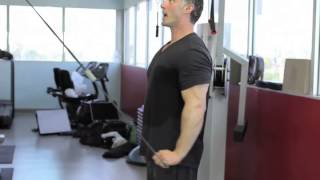 Latissimus Dorsi Exercises With Toning Bands [upl. by Anaerol]