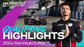 0002s difference for Pole Position 😱  Qualifying Highlights in São Paulo [upl. by Esimorp792]