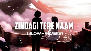 Zindagi Tere Naam  Vishal Mishra  Slow Reverb [upl. by Xenos]