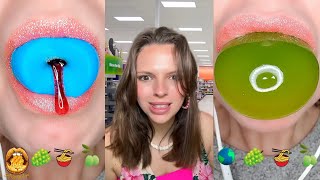 💖 TikTok POVS 💖 ASMR Satisfying Eating  Kaitlin Autumn Monique  POVs Tiktok 2024 16 [upl. by Arykahs]