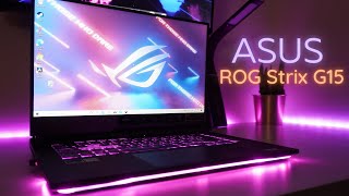 ASUS ROG Strix G15 Review G513 Late 2021 [upl. by Elvia682]