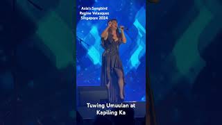 Tuwing Umuulan At Kapiling Ka Regine Velasquez Singapore 2024 singapore concert reginevelasquez [upl. by Gerek473]